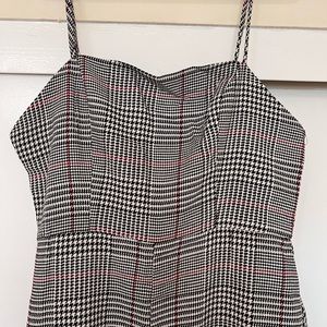 Houndstooth Jumpsuit